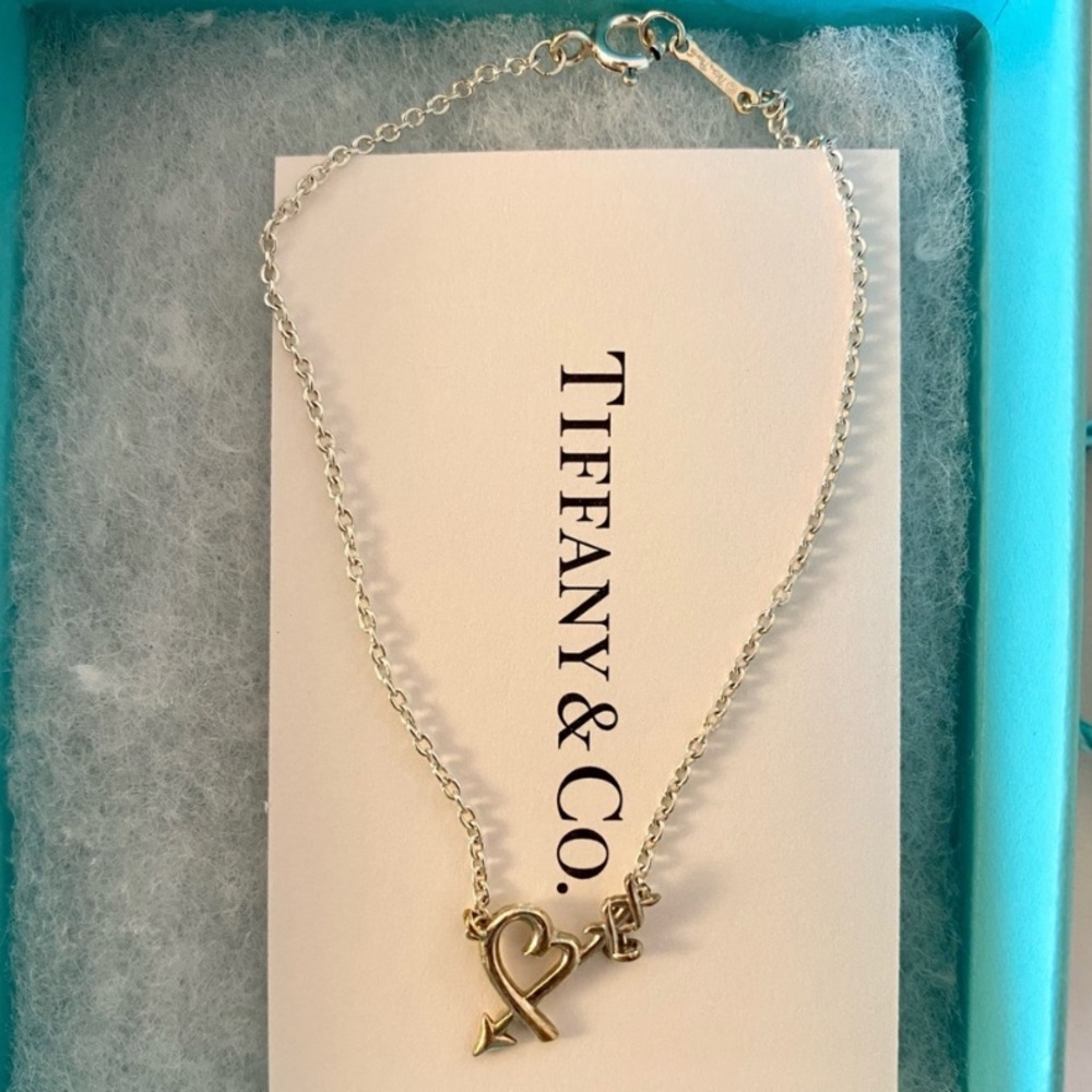 Tiffany Paloma Picasso Loving Heart Arrow Bracelet